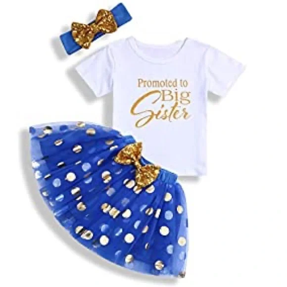 Promoted to big sister | Baby Shower Set - Picture 2 of 11